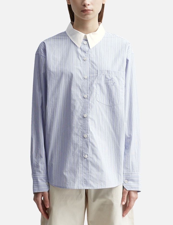 Striped Cotton Shirt Placeholder Image
