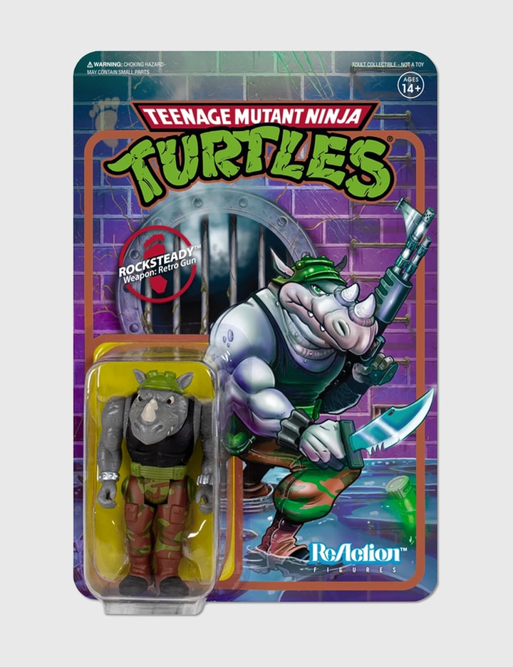 Teenage Mutant Ninja Turtles ReAction Figure - Rocksteady Placeholder Image