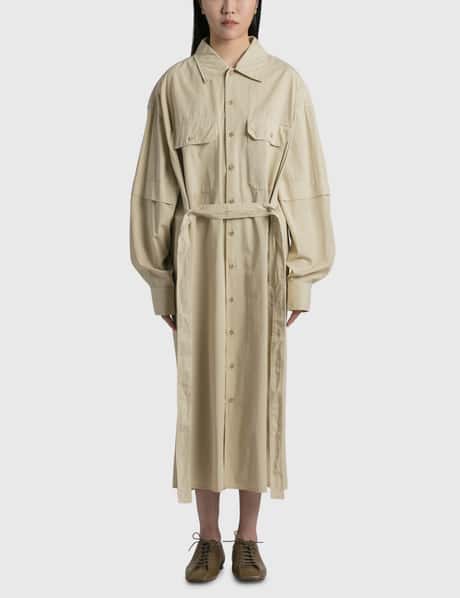 Lemaire TWO POCKET SHIRT DRESS