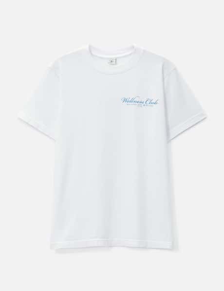 Sporty & Rich 1800 Health T-Shirt White/Ocean