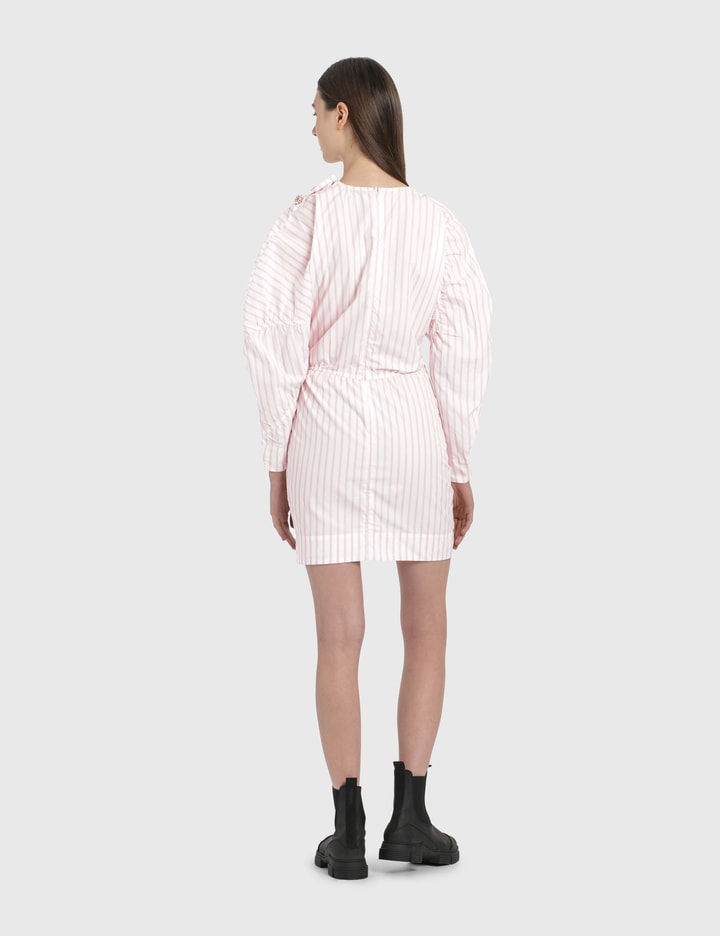 Asymmetric Striped Cotton Dress Placeholder Image
