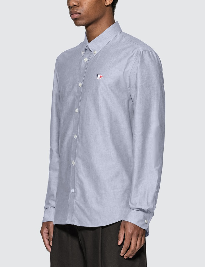 Classic Tricolor Fox Oxford Shirt Placeholder Image