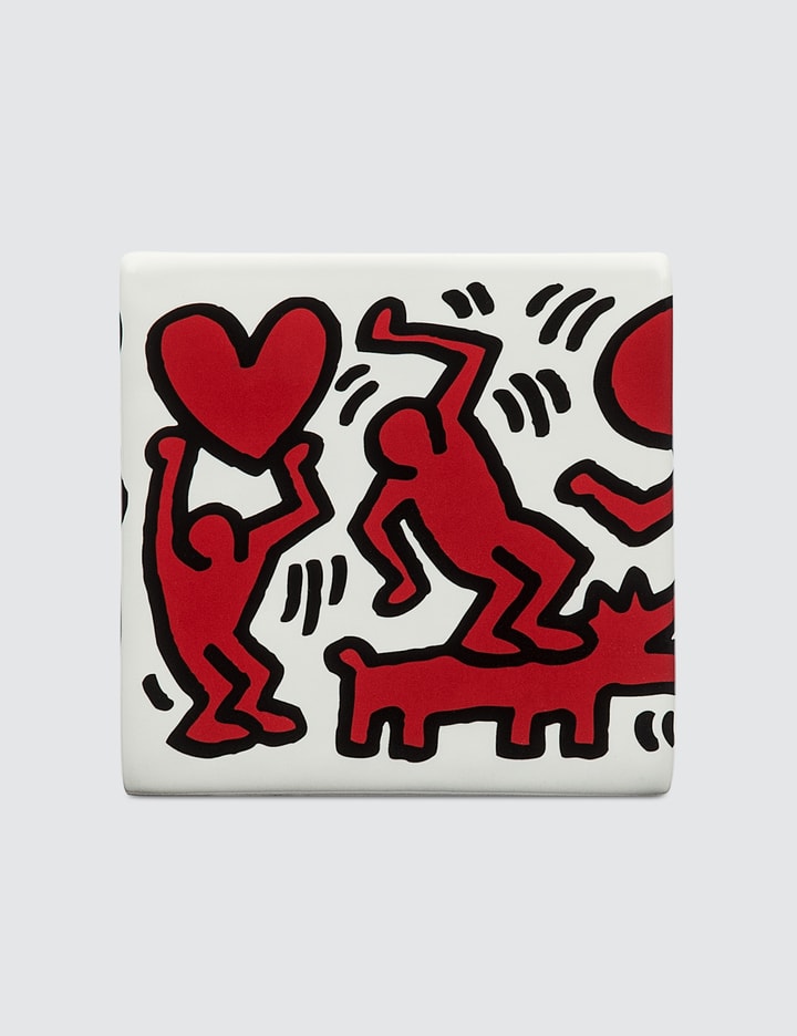 Keith Haring "Red On White" Spiced Plum Perfumed Candle Placeholder Image