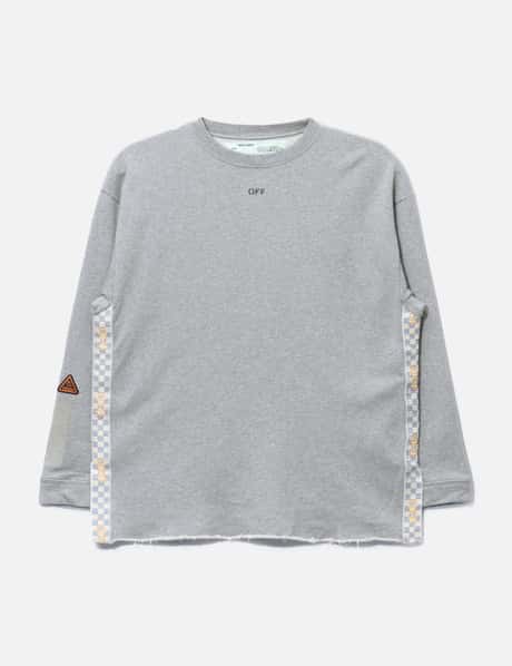 Off-White™ Off White Embroidery Trim Sweater
