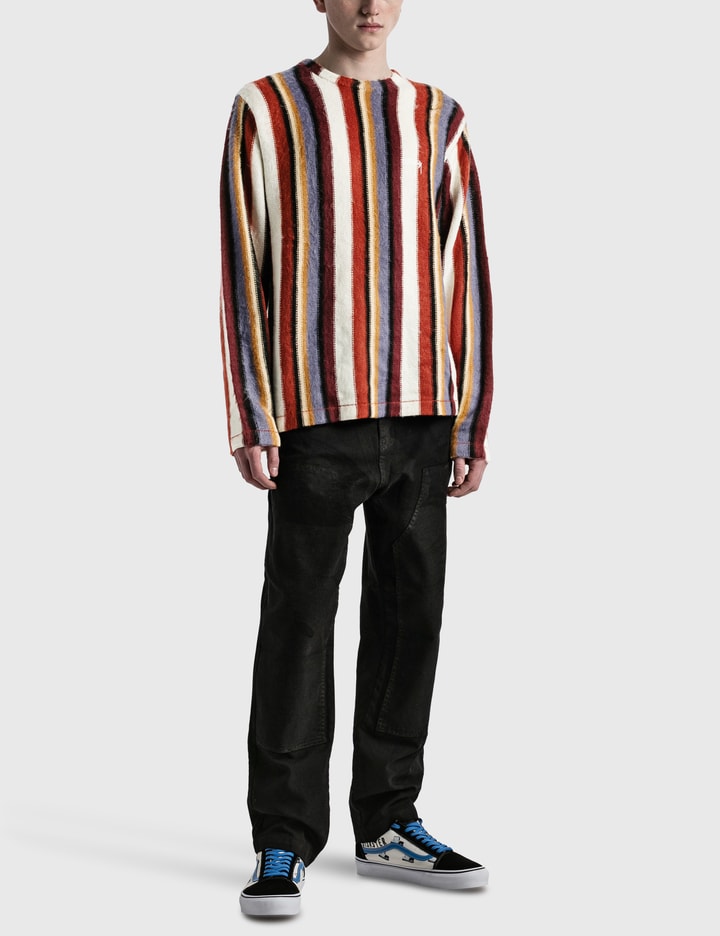 Vertical Striped Knit Crew Placeholder Image