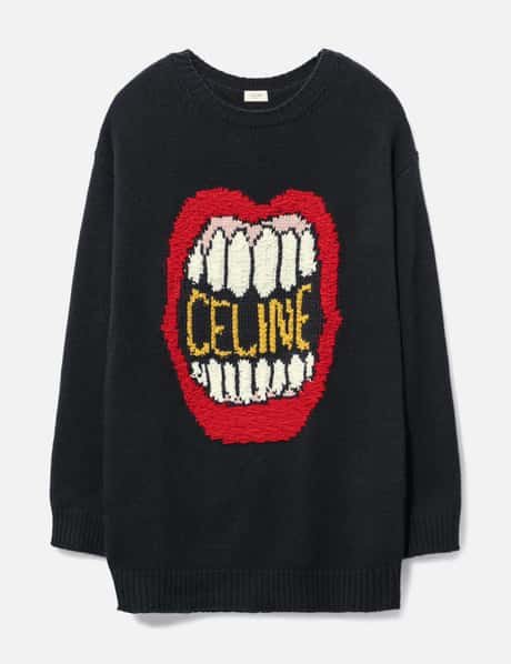 CELINE Celine Oversized Mouth Knitwear