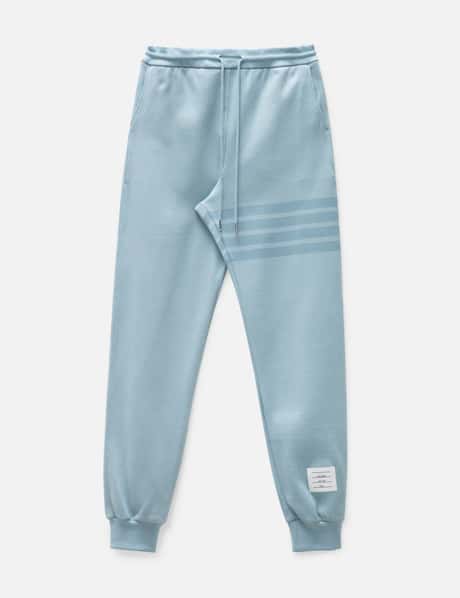 Thom Browne Double Face Knit 4-Bar Sweatpants
