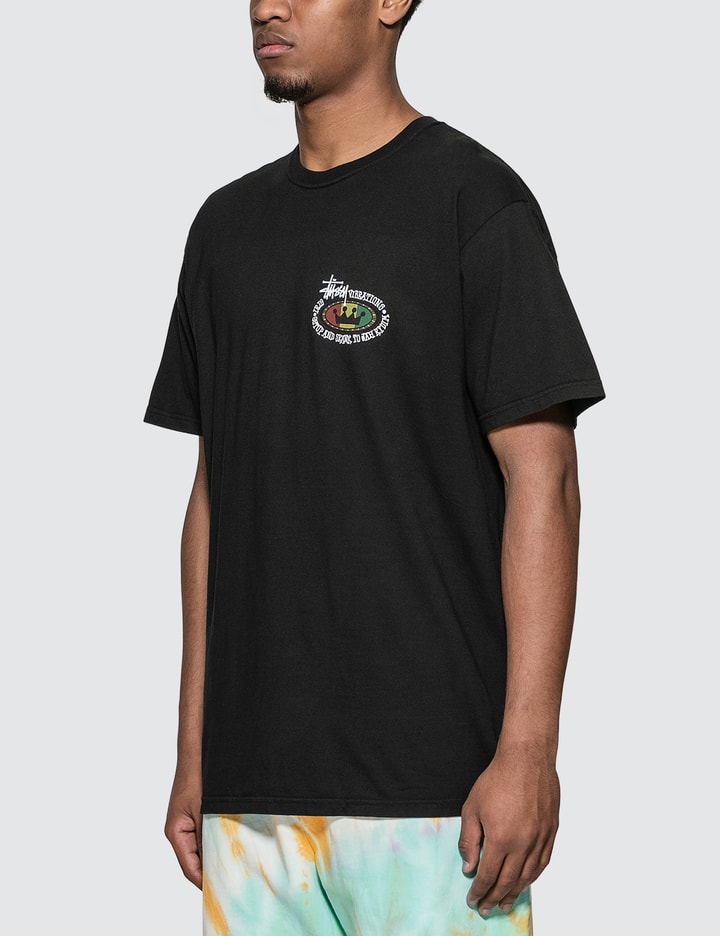 Rasta Oval Pigment Dyed T-Shirt Placeholder Image