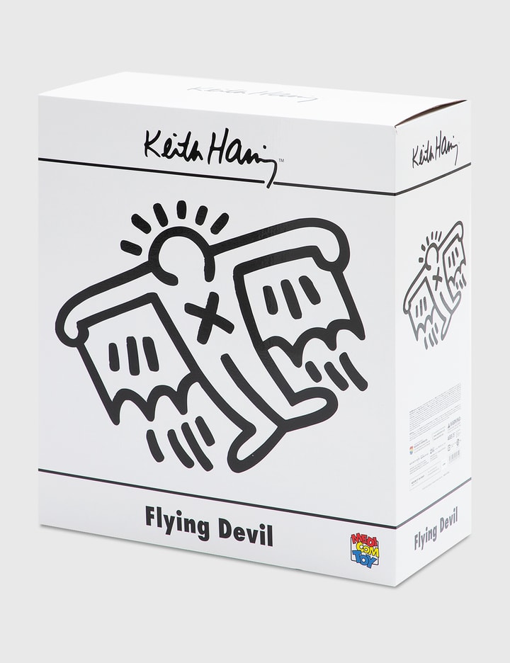Keith Haring Flying Devil Statue White Version Placeholder Image