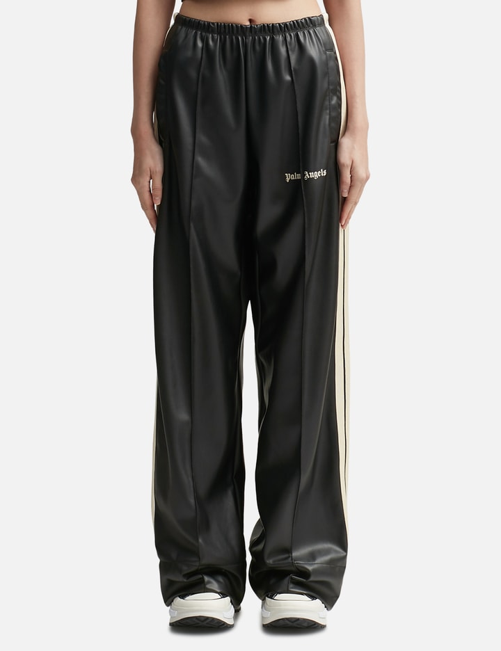 Leather Effect Loose Track Pants Placeholder Image