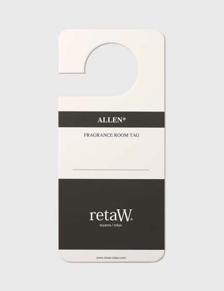 Retaw ALLEN* Fragrance Room Tag