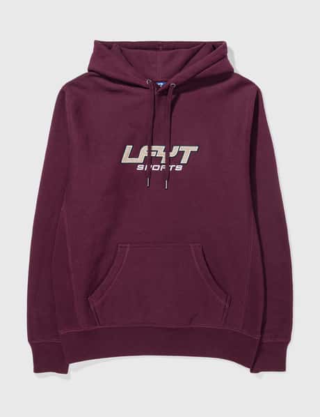 LFYT LFYT BURGUNDY HOODIE WITH FRONT LOGO