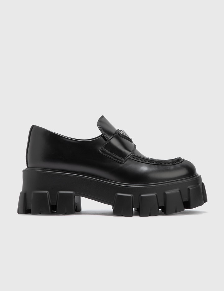 Monolith Brushed Leather Loafers Placeholder Image