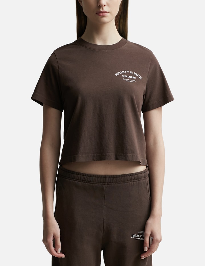 WELLNESS STUDIO CROPPED T SHIRT Placeholder Image