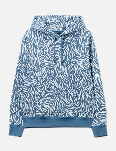 Clot clot-zebra-print-hoodie
