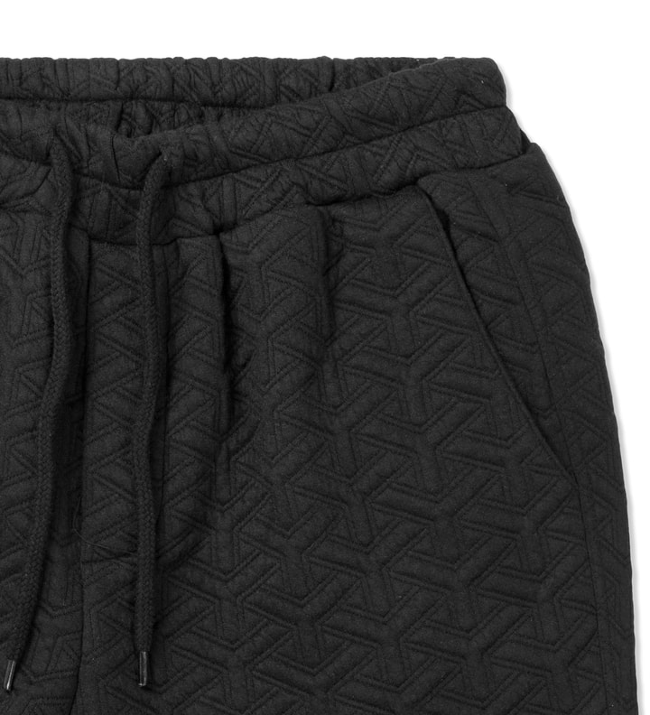 Black Geometric Jogger Pants Placeholder Image
