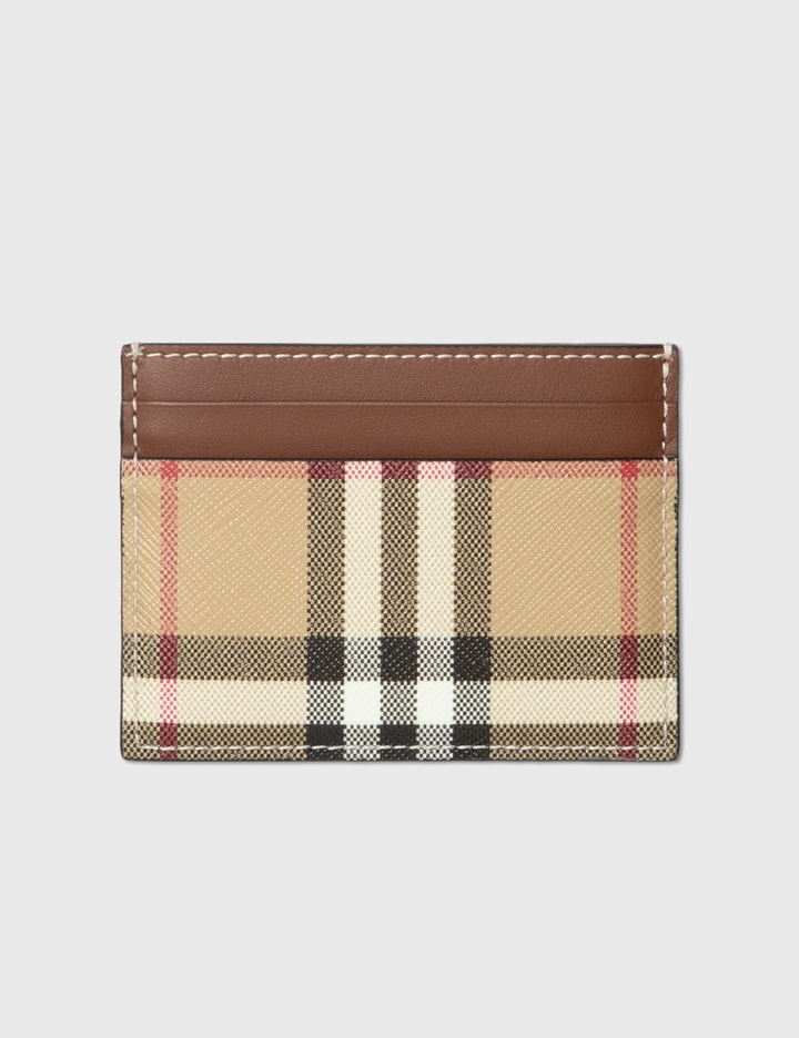Vintage Check And Leather Card Case Placeholder Image