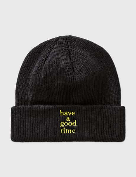 Have A Good Time Logo Embroidered Beanie
