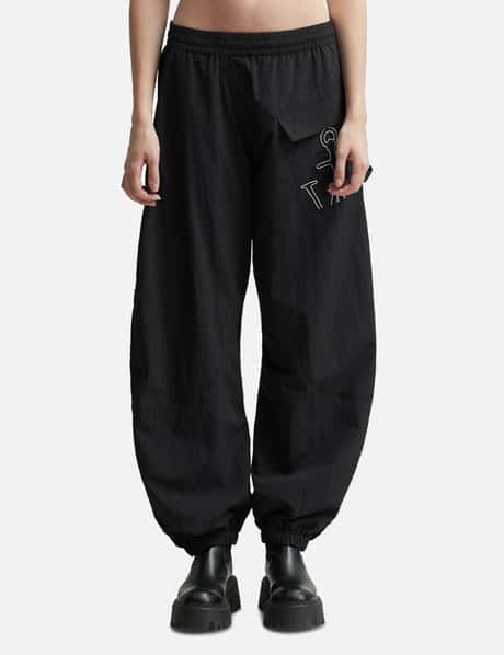 JW Anderson Anchor Logo Embroidered Twisted Joggers