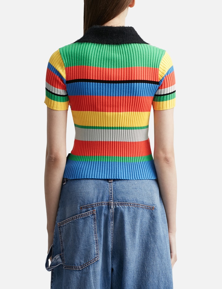 Nelly Stripe Polo Top Placeholder Image