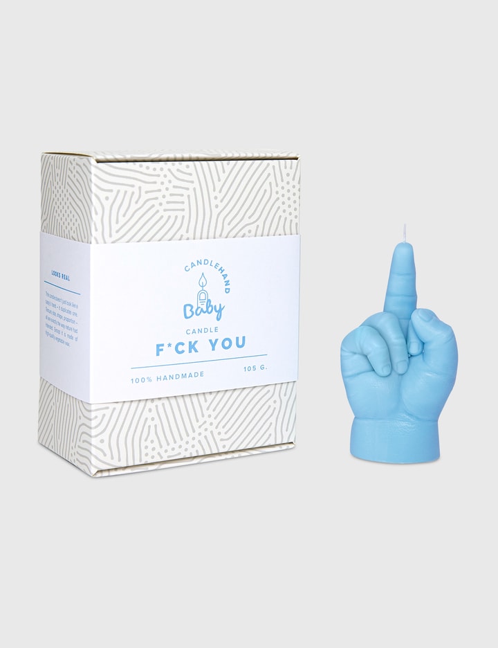 F*CK YOU Baby Hand Candle Placeholder Image