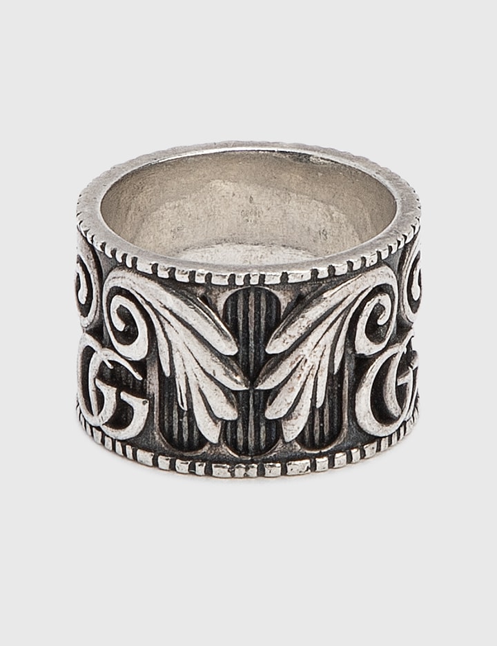 Gucci Logo Silver Ring Placeholder Image