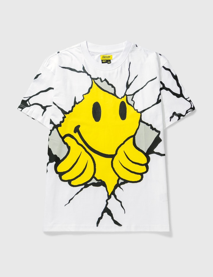 Smiley Dry Wall Breaker T-shirt Placeholder Image