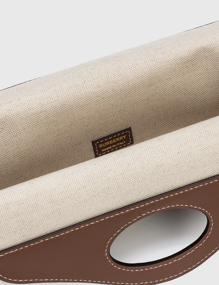 Mini Topstitched Lambskin Pocket Clutch Placeholder Image