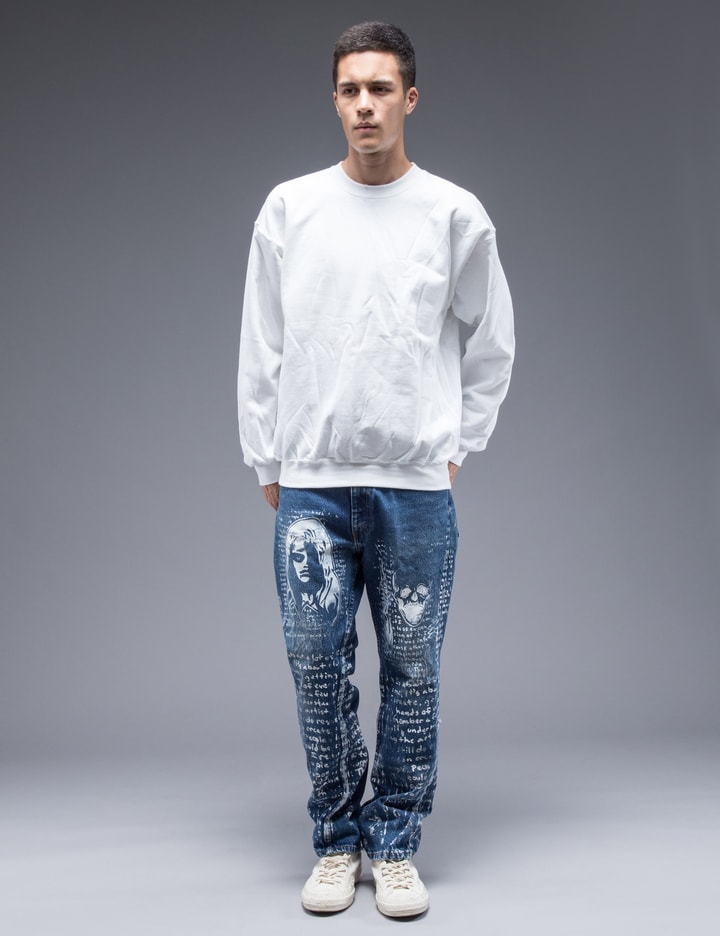 Faded Blue Jeans Style C (Size 32) Placeholder Image