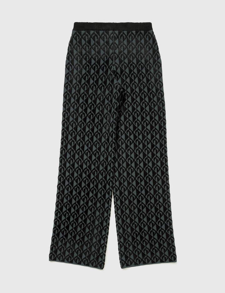 Moon Lozenge Textured Knit Pants Placeholder Image