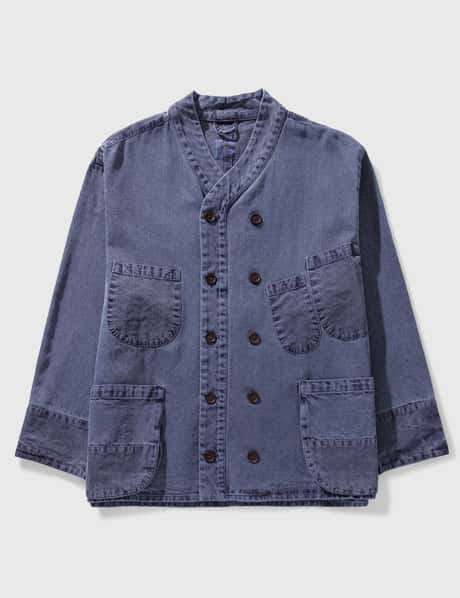 Darenimo Garment Dye Double-Breasted Jacket