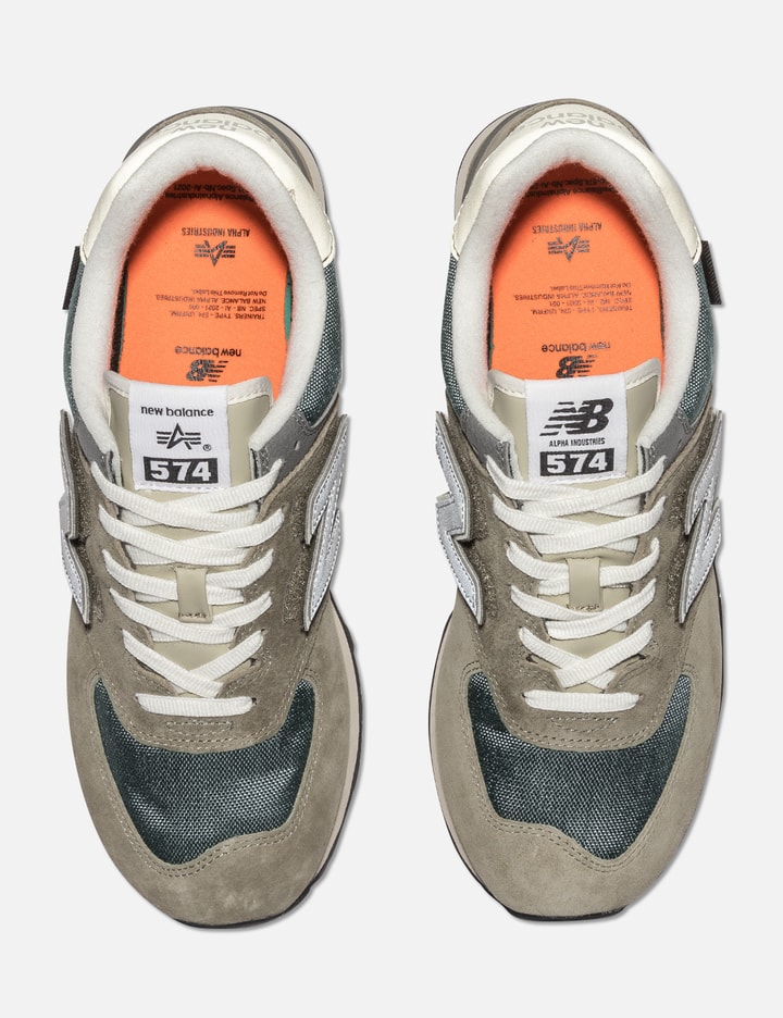 NEW BALANCE x ALPHA INDUSTRIES 574 TRAINERS Placeholder Image