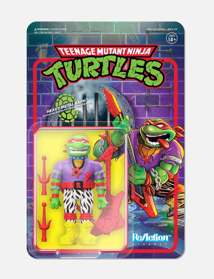 Teenage Mutant Ninja Turtles ReAction Figures Wave 6 - Heavy Metal Raph Placeholder Image