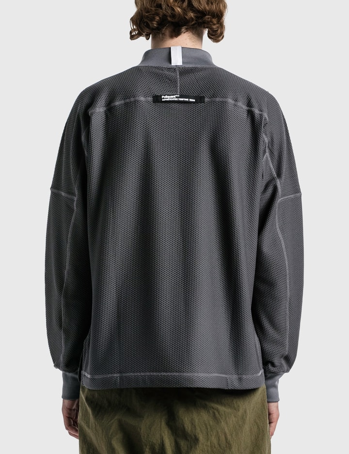 The Double-Face Waffle & Brushed Mesh Pullover Placeholder Image