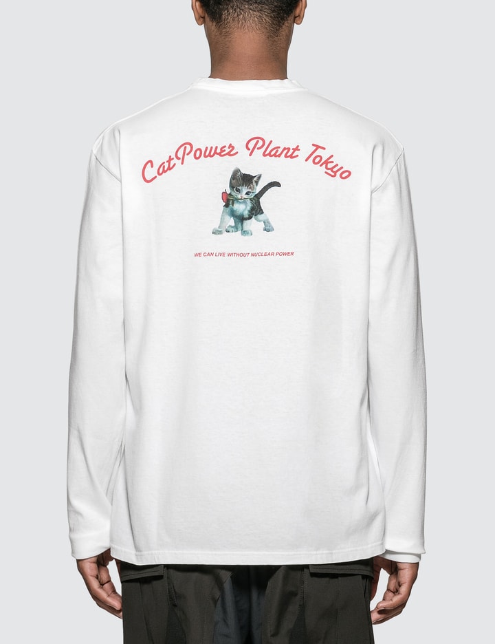 Cat Power Plant Long Sleeve T-Shirt Placeholder Image