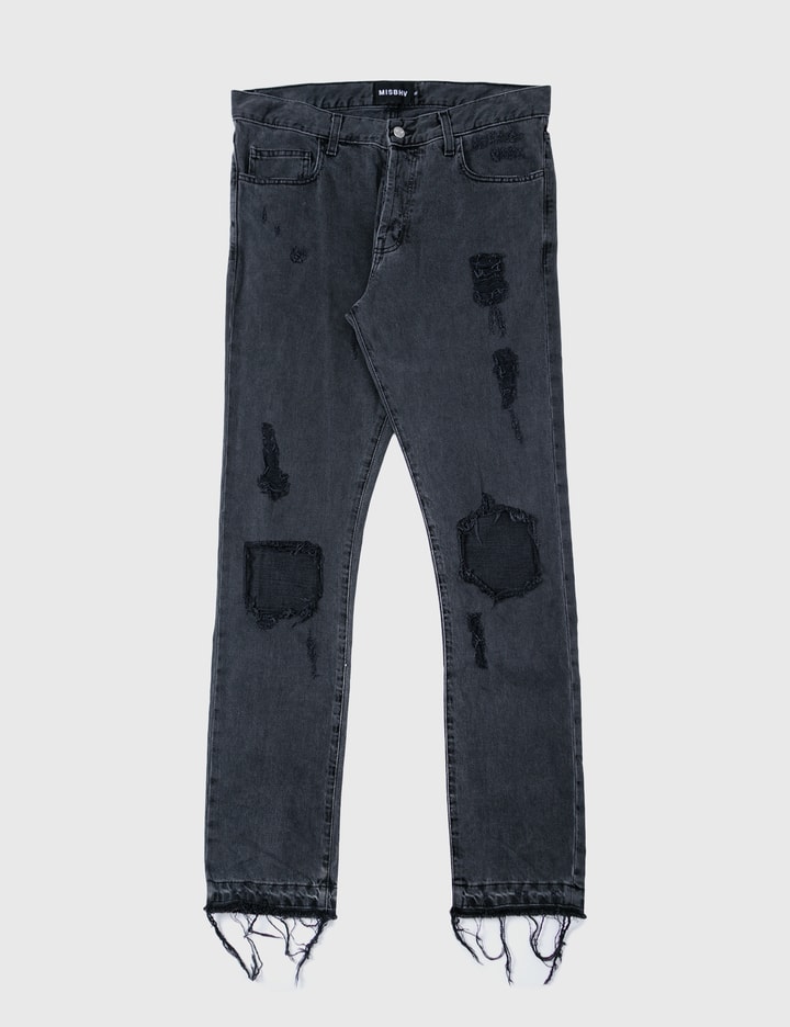 Misbhv Washed Destroyed Jeans Placeholder Image