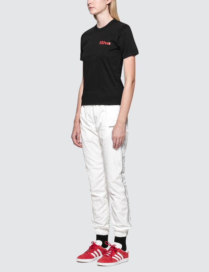"She" Fitted S/S T-Shirt Placeholder Image