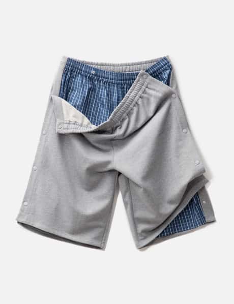 Y/PROJECT Snap Off Track Shorts