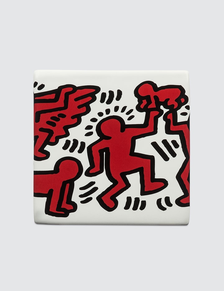 Keith Haring "Red On White" Spiced Plum Perfumed Candle Placeholder Image