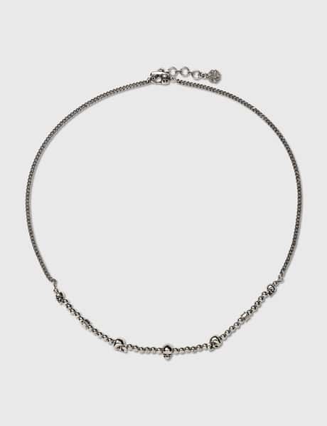 Alexander McQueen Metal Bead Necklace