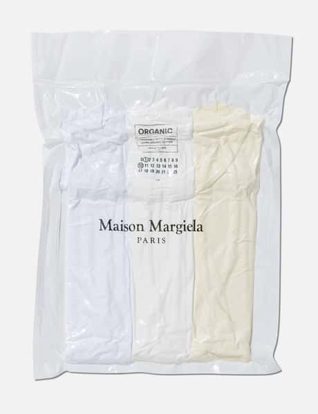 Maison Margiela 3-Pack Cotton T-shirts