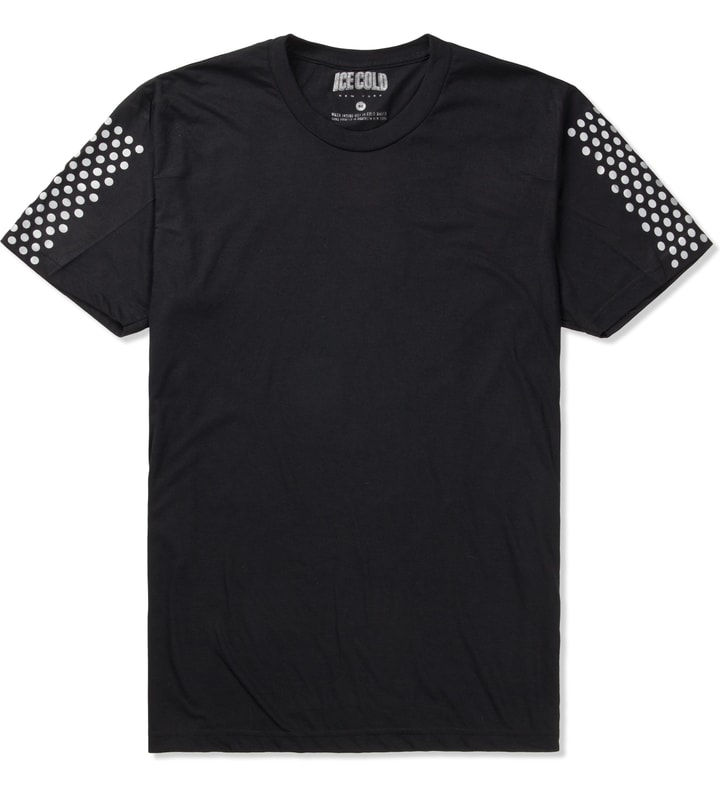 ICNY - Black Dotted Tech T-Shirt | HBX - HYPEBEAST 为您搜罗全球潮流时尚品牌