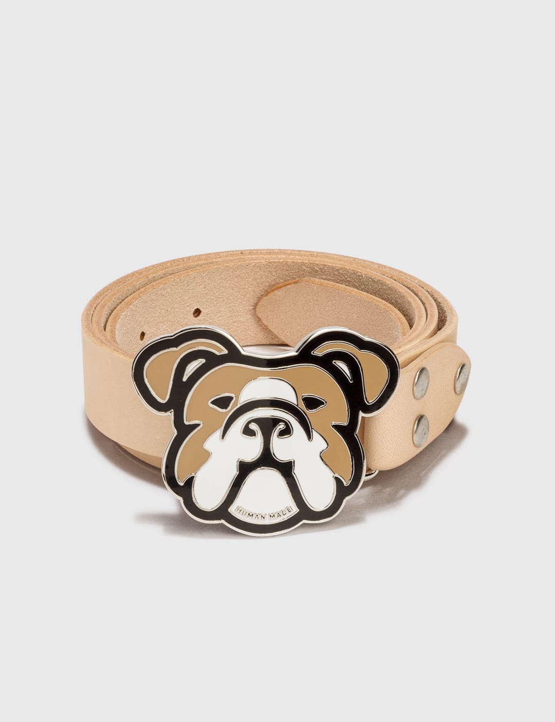 Human Made - Bulldog Leather Belt | HBX - HYPEBEAST 为您搜罗全球潮流时尚品牌