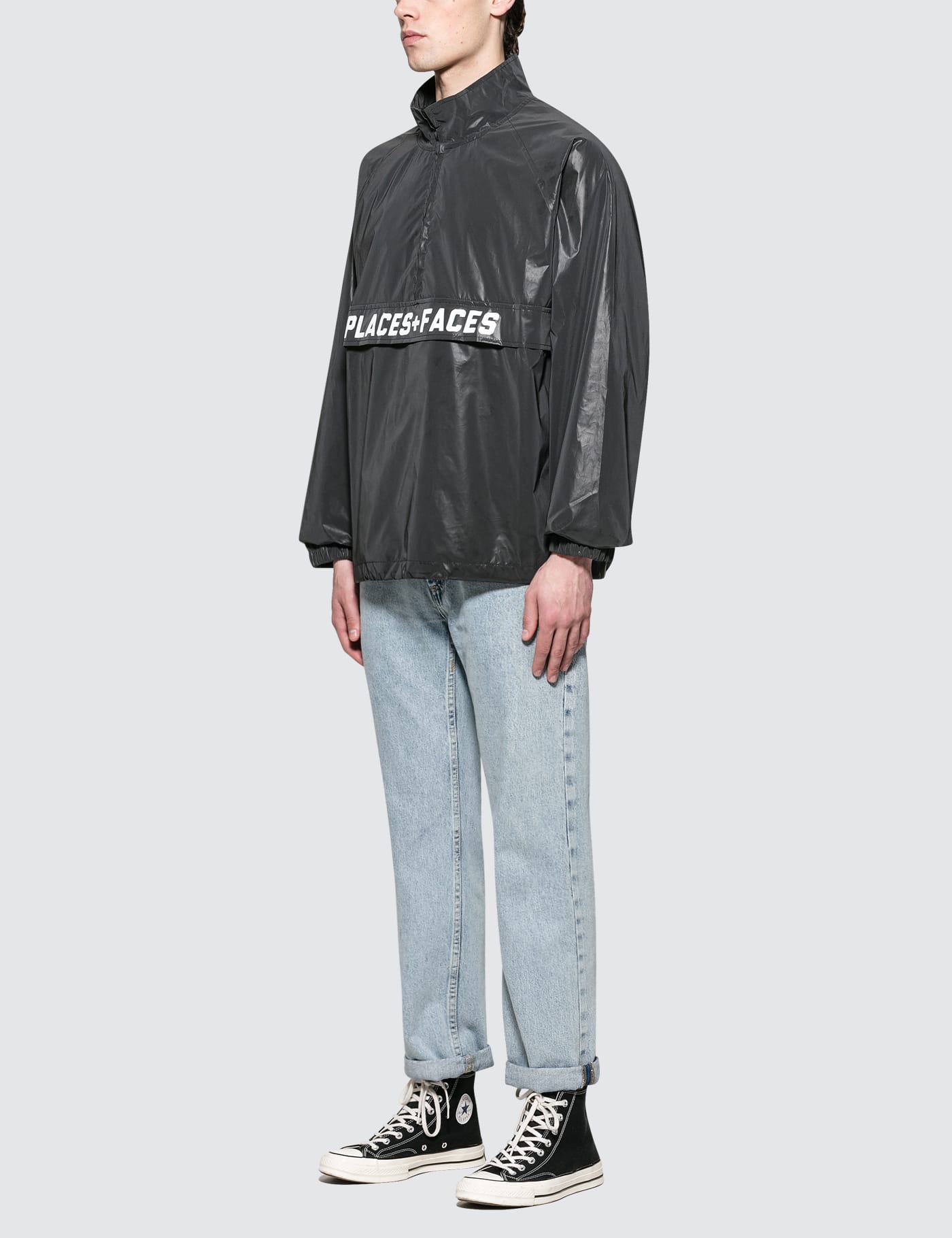 Places + Faces - Reflective Zip Up | HBX - HYPEBEAST 为您搜罗全球 ...