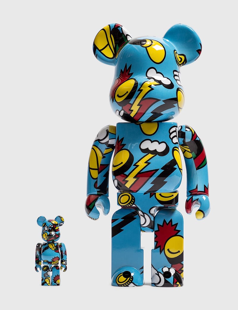 Medicom Toy - Be@rbrick Grafflex 100% & 400% Set | HBX - HYPEBEAST  为您搜罗全球潮流时尚品牌