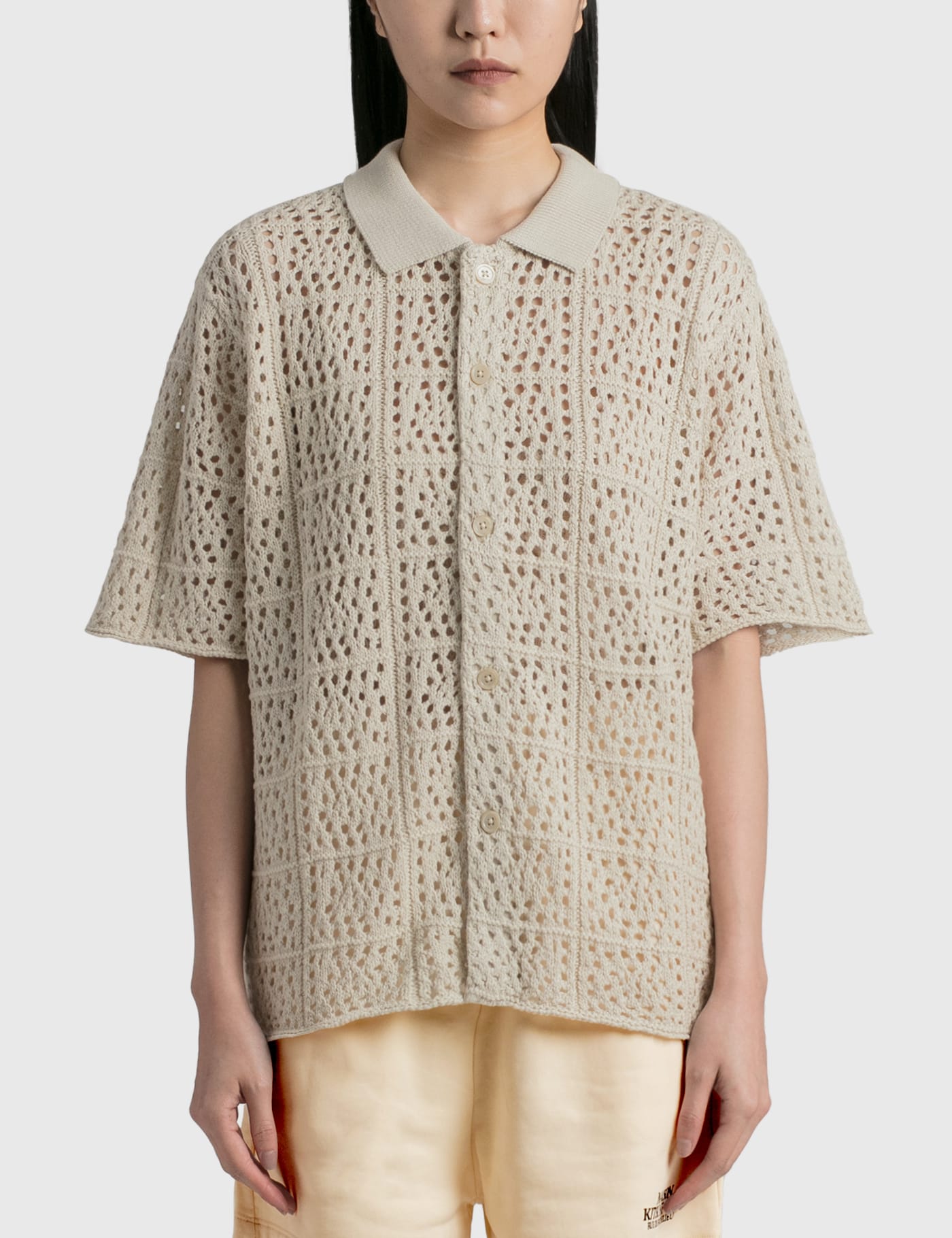 Stüssy - Crochet Shirt | HBX - HYPEBEAST 为您搜罗全球潮流时尚品牌