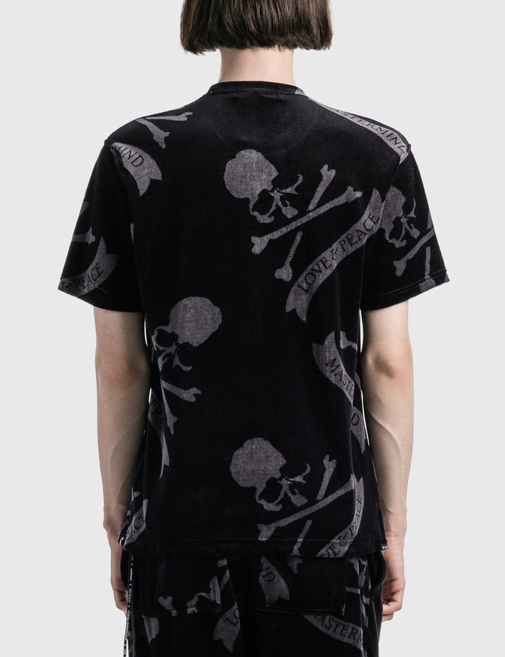 Mastermind World - Skull Motif Velour T-shirt | HBX - HYPEBEAST 为您搜罗全球 ...