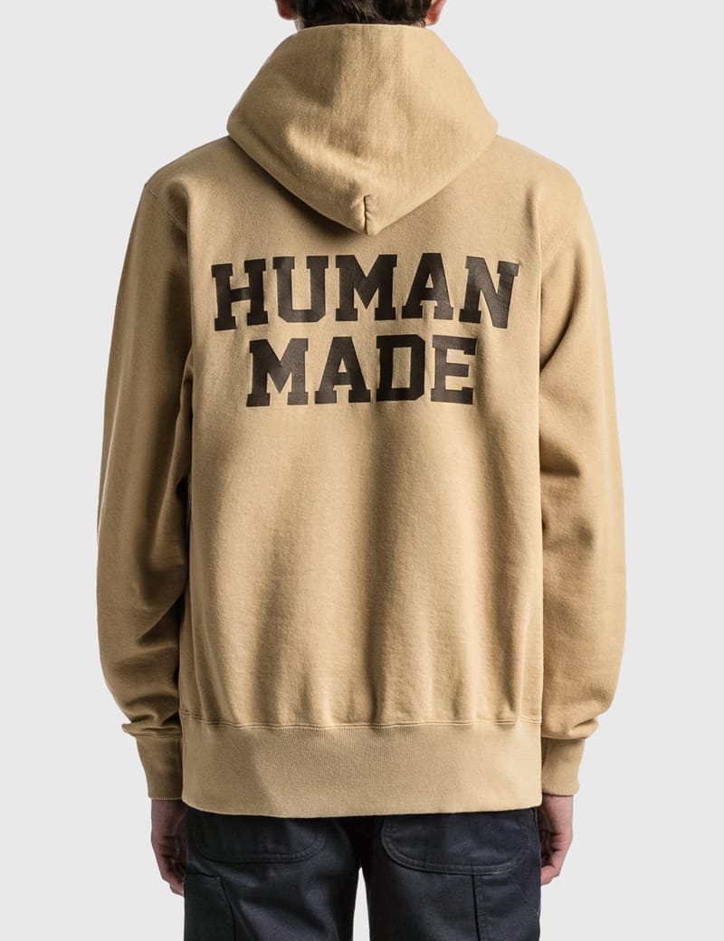 Human Made - Snap-Button Collar Hoodie | HBX - HYPEBEAST 为您搜罗