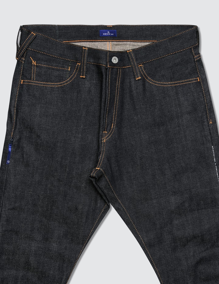 Denim By Vanquish & Fragment - Rigid Tapered Denim Jeans (18aw) | HBX