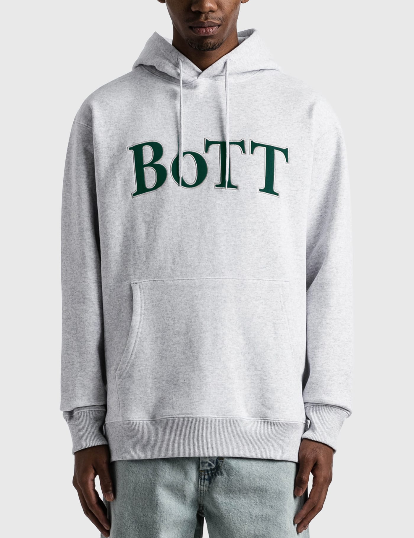L BoTT OG Logo Pullover Hood パーカー グレー